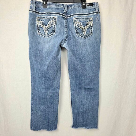 Vigoss Chelsea Heritage Fit Capri Jeans Sz 15/16 - Picture 3 of 9